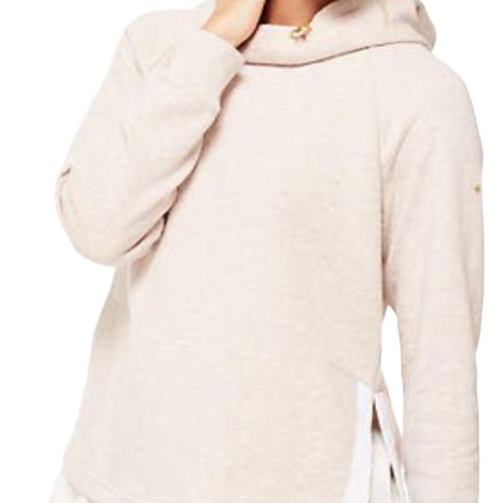 Kate Spade Ruffled pullover layered hoody - Picture 3 of 11